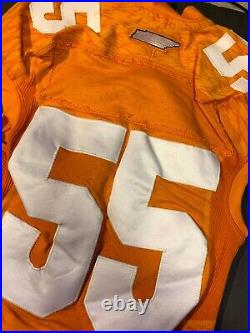 Tennessee Volunteers Game Worn Jersey #55 Used Issued Team Player Vols Authentic