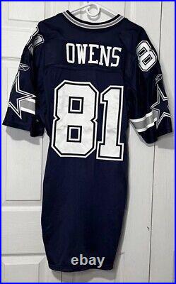 Terrell Owens Reebok Dallas Cowboys Game Issued Pro Cut 2006 2007 NFL Jersey