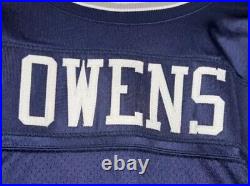 Terrell Owens Reebok Dallas Cowboys Game Issued Pro Cut 2006 2007 NFL Jersey