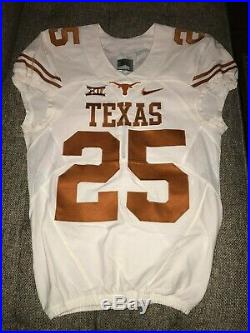 Texas Longhorns NIKE Authentic Game Worn Used Issued Jersey size 40 MACH SPEED