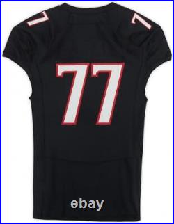 Texas Tech Red Raiders Team-Issued #77 Black Jersey from the 2016