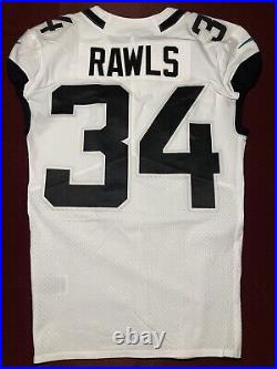 Thomas Rawls Jacksonville Jaguars NFL Team Issued Game Jersey (Central Michigan)