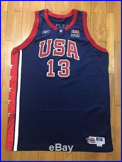Tim Duncan 2003 American Tournament Game Used/Issued Jersey