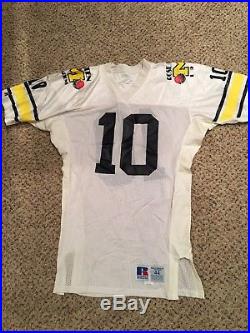 Todd Collins Michigan Football 1993 Rose Bowl Game Issued Jersey