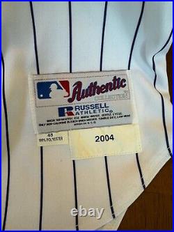 Todd Helton Signed Autographed Game Team Issued Jersey JSA LOA Rockies