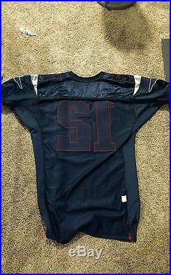 Tom Brady 2001 game issued cut not game worn game jersey