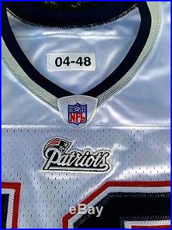 Tom Brady 2004 Game Issued/Worn Jersey New England Patriots