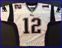 Tom Brady 2007 New England PATRIOTS Away GAME ISSUED Jersey