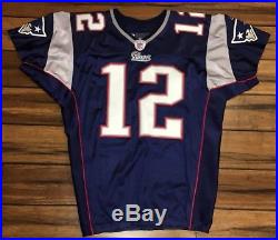 Tom Brady 2007 New England Patriots Game Worn Used / Issued Jersey NFL MVP