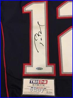 Tom Brady 2013 New England PATRIOTS Home GAME ISSUED Autographed Jersey