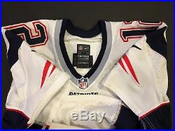 Tom Brady 2015 New England PATRIOTS Away GAME ISSUED Jersey