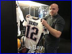 Tom Brady 2015 New England PATRIOTS Away GAME ISSUED Jersey