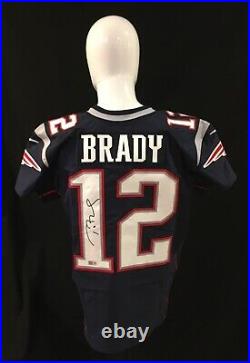 Tom Brady GAME ISSUED New England PATRIOTS Autographed Jersey