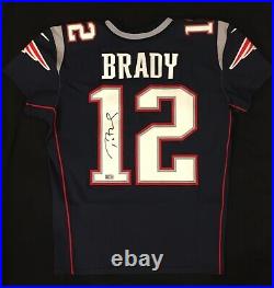 Tom Brady GAME ISSUED New England PATRIOTS Autographed Jersey