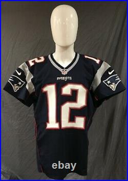 Tom Brady New England PATRIOTS GAME ISSUED 2016 Autographed Jersey