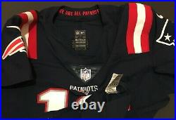 Tom Brady New England PATRIOTS GAME ISSUED 2018 COLOR RUSH Jersey