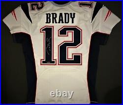 Tom Brady New England PATRIOTS GAME ISSUED Super Bowl 51 Autographed Jersey