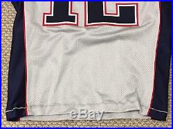 Tom Brady New England Patriots 9/23/2007 Game Worn Issued Jersey Mears A5