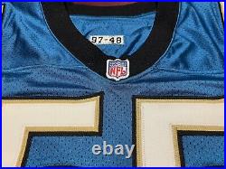 Tom McManus Signed Jacksonville Jaguars NFL Team Issued 1997 Game Jersey (BC)