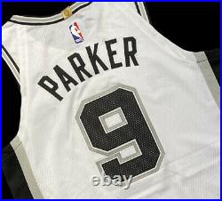 Tony Parker Spurs Game Used Issued Worn Jersey Nike NBA Champion Duncan Ginobili