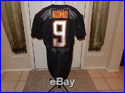 Tony Romo Game Issued Nike Pro Bowl Football Jersey 2014 48 Q-BK PSA DNA COA
