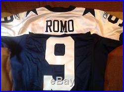 Tony Romo Game Issued Throwback Jersey