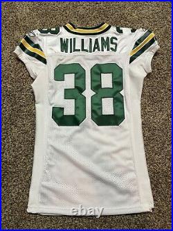 Tramon Williams 2010 Green Bay Packers Game Issued Jersey XLV