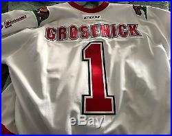 Troy Grosenick Game Issued San Jose Barracuda California Republic SIGNED WithCOA