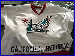 Troy Grosenick Game Issued San Jose Barracuda California Republic SIGNED WithCOA