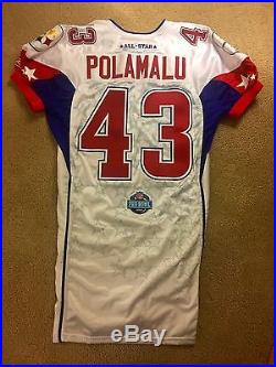 Troy Polamalu 2008 Game Issued Un / Used Pro Bowl Pittsburgh Steelers Jersey
