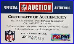 Troy Vincent Game Issued Buffalo Bills 2004 NFL Reebok Jersey PSA COA