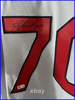 Tyler Lyons Signed Autographed St. Louis Cardinals Game Issued Jersey MLB COA