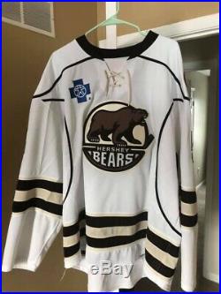 Tyson Stratchan Game Issued Hershey Bears Jersey AHL Hockey