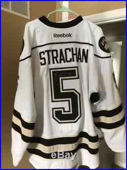 Tyson Stratchan Game Issued Hershey Bears Jersey AHL Hockey