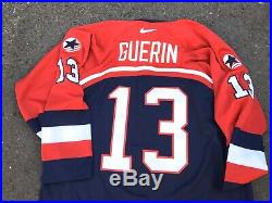 USA Nike 2004 Olympics World Cup Hockey Jersey Bill Guerin Game Issue Size 56