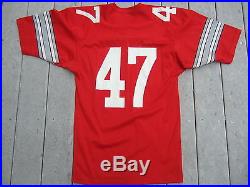 VINTAGE 1980's OHIO STATE BUCKEYES AUTHENTIC GAME ISSUED FOOTBALL JERSEY
