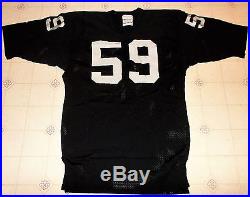Vintage Sand Knit Oakland Raiders Game Issued Jersey