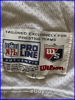 VTG 90s Wilson Bernie Parmalee Authentic Pro Line Team Issued Jersey SZ 44 RARE
