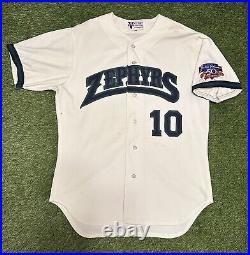 VTG Rare 1997 New Orleans Zephyrs Game issued MiLB Astros MiUSA Jersey 44