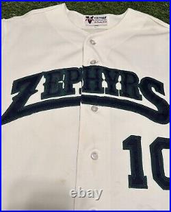 VTG Rare 1997 New Orleans Zephyrs Game issued MiLB Astros MiUSA Jersey 44