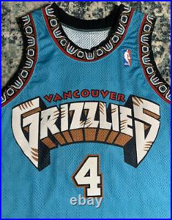 Vancouver Grizzlies Champion Byron Scott Game Issued/Worn Jersey 1995-1996