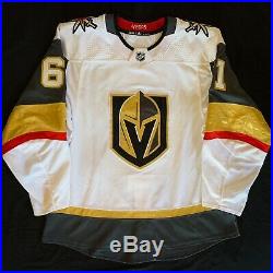 Vegas Golden Knights Away Stone Size 54 Adidas Mic Team Game Issued Authentic