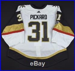 Vegas Golden Knights Calvin Pickard Game Issued not Worn Used Inaugural Jersey