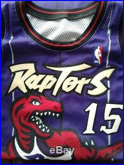 Vince Carter 1998 GAME ISSUED ROOKIE JERSEY
