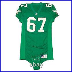 Vintage 1995 Game Issued Philadelphia Eagles Jersey #67 Kelly Green Sz 48 NFL