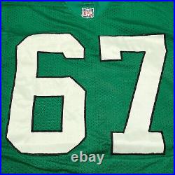 Vintage 1995 Game Issued Philadelphia Eagles Jersey #67 Kelly Green Sz 48 NFL