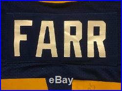 Vintage Authentic Russell D'Marco Farr Los Angeles Rams Game Issued Jersey Sz 48