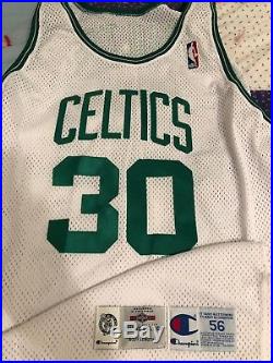Vintage Boston Celtics Thomas Hamiton Game Worn Team Issued Jersey