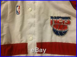 Vintage Champion 92-93 New Jersey Nets Game Worn/Team Issued Warm Up Jacket