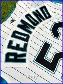 Vintage Florida Marlins Team Game Issued MLB Baseball Jersey Mike Redmond Vest